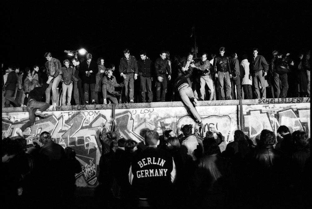 Berlin, Brandenburger Tor, 9. November 1989